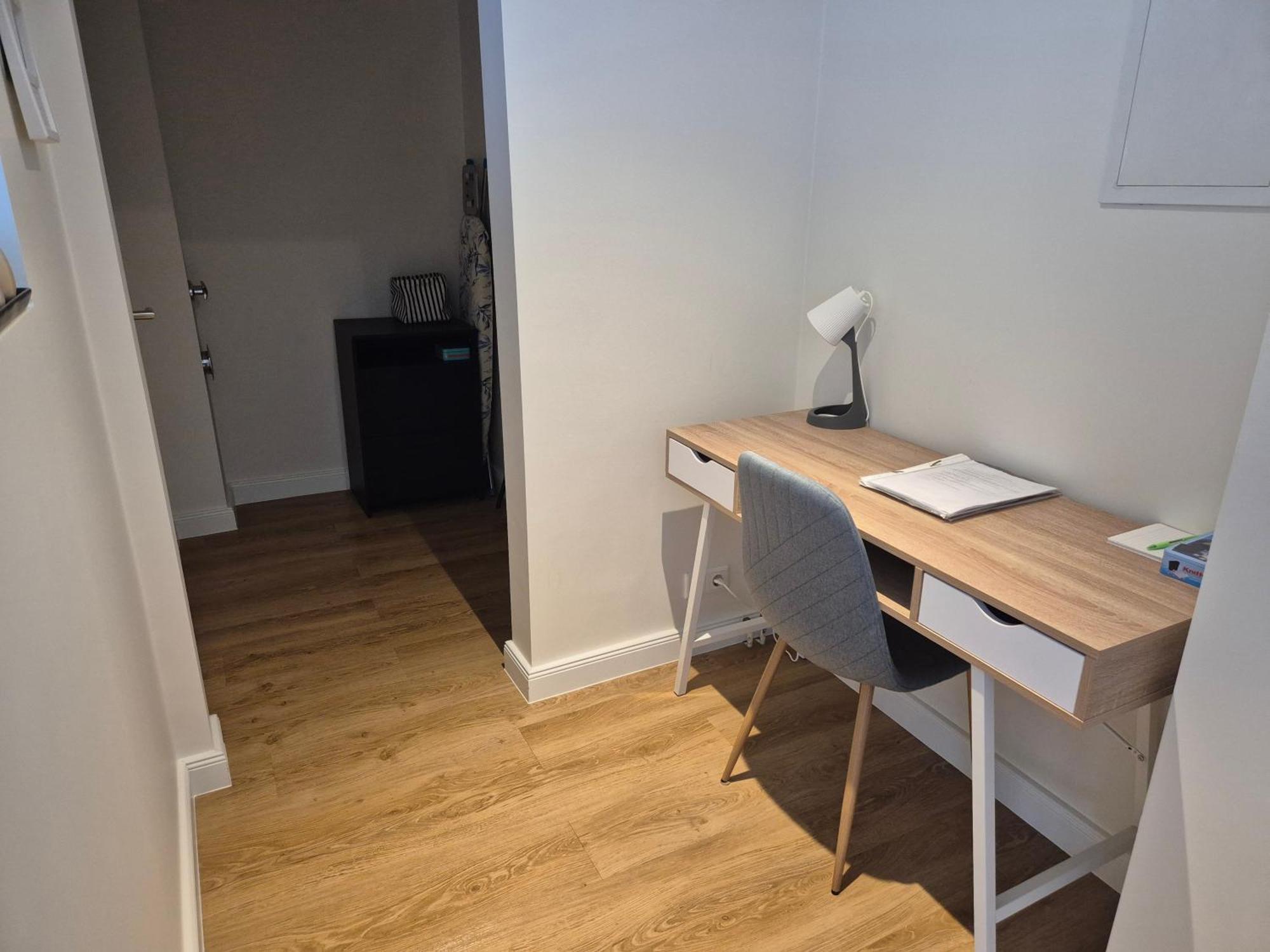 Ruhige Einzimmerwohnung Flensburg Buitenkant foto