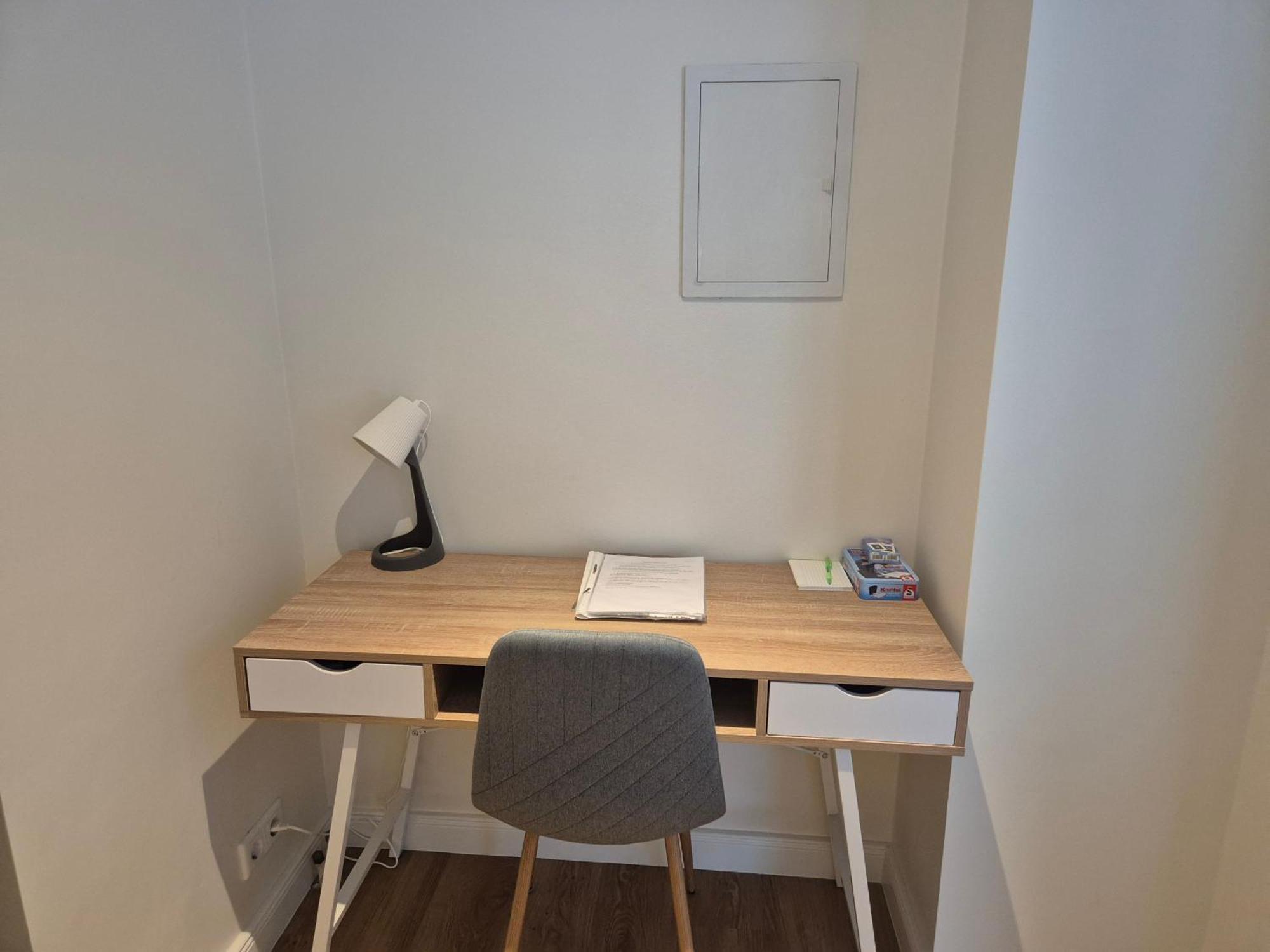 Ruhige Einzimmerwohnung Flensburg Buitenkant foto